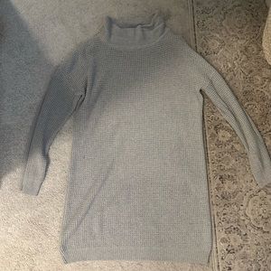 Mudpie gray sweater dress; size L